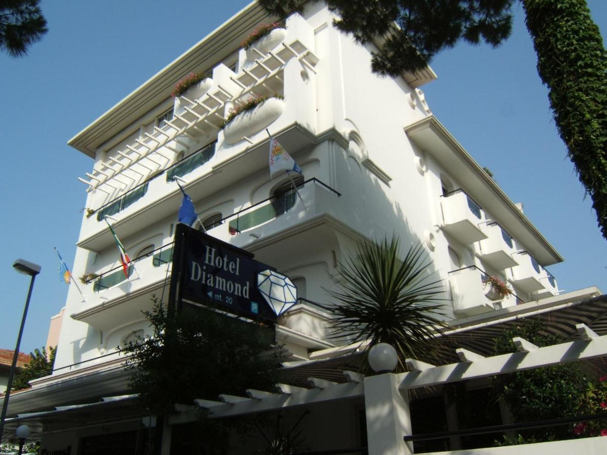 Hotel Diamond Riccione Esterno foto